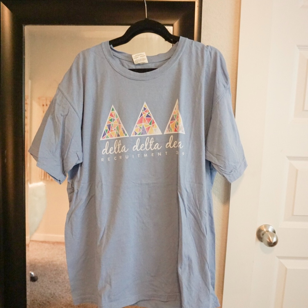 Comfort Colors Tri Delta Sorority Shirt